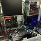 Four of Mark's desktop computer miners.